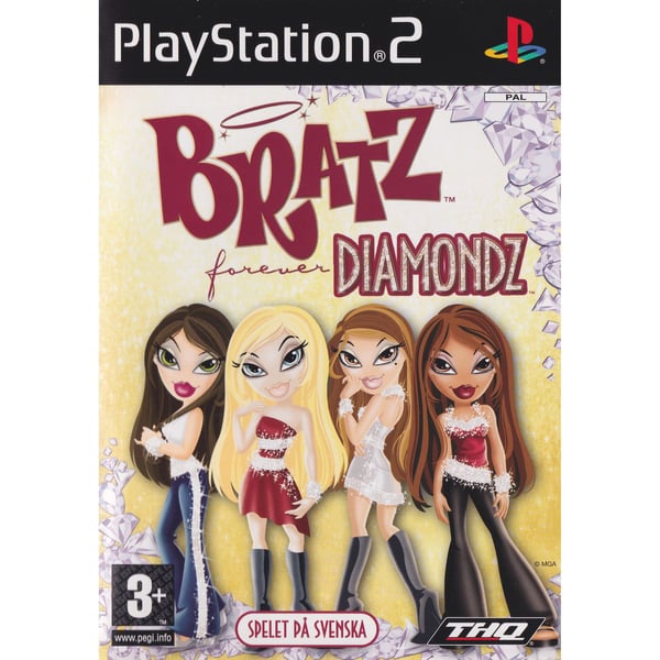 Bratz Forever Diamondz Playstation 2 PS2 Swedish (Käytetty)