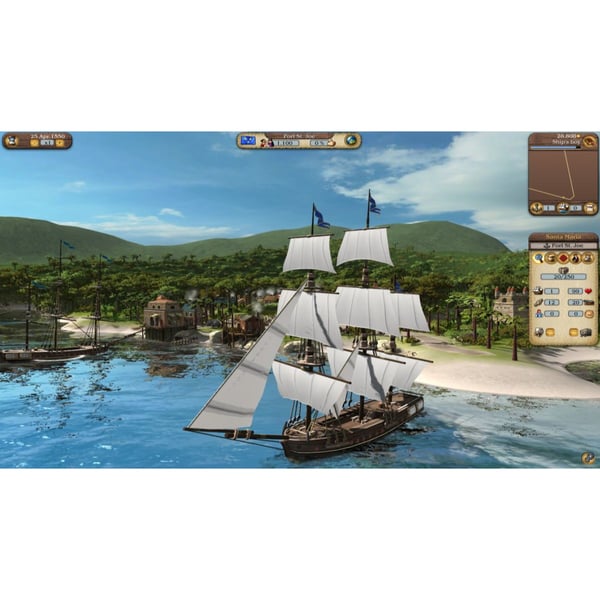 Port Royale 3 Pirates & Merchants Xbox 360 (Brukt)
