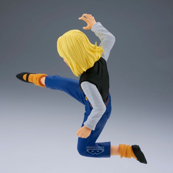 Dragon Ball Z Match Makers Android 18 & Mr. Satan set 2 figures 11-8cm