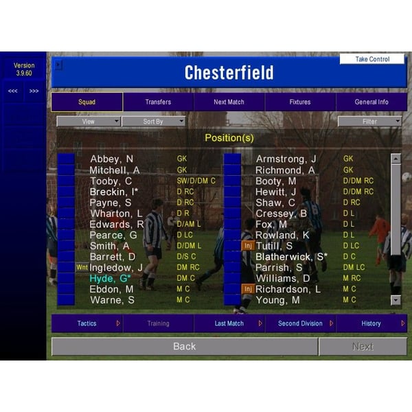 Championship Manager Season 01/02 Xbox (Brukt)