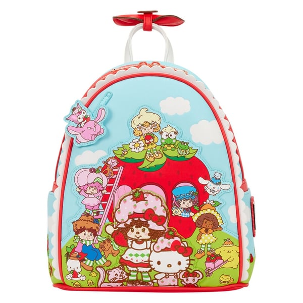 Loungefly Hello Kitty & Friends x Strawberry Shortcake Scented backpack 26cm Loungefly Hello Kitty & Friends x Strawberry Shortcake Scented backpack 26cm