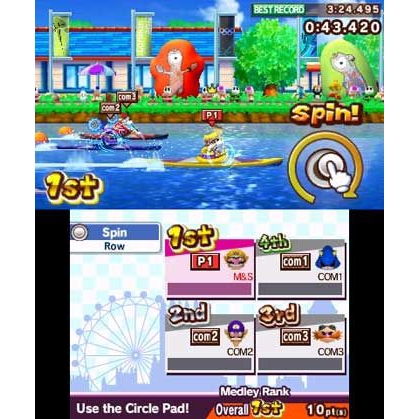 Mario & Sonic at the London 2012 Olympic Games Nintendo 3DS Nordic (Brukt)