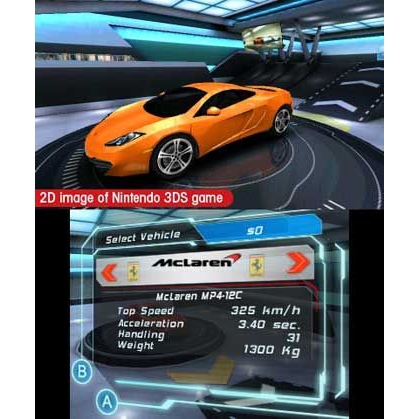 Asphalt 3D Nintendo 3DS (Begagnad)