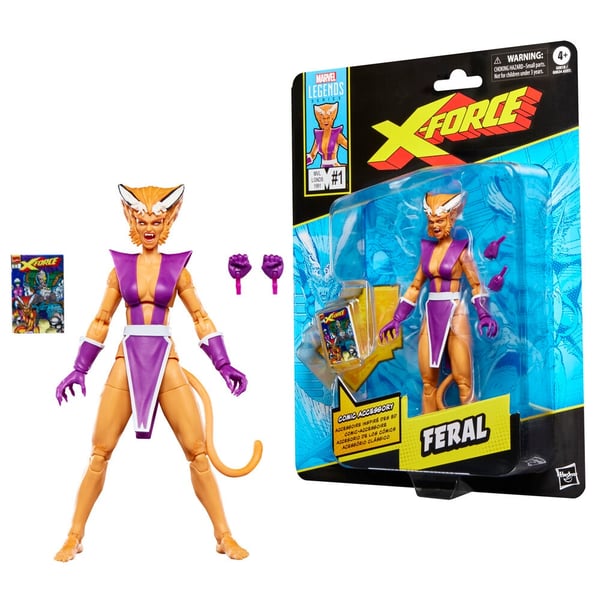 Marvel Legends Series X-Force Feral figure 15cm