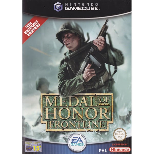 Medal of Honor Frontline Nintendo Gamecube Swedish (Brukt)