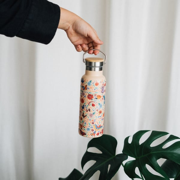 Frida Kahlo Long Live Life Stainless steel bottle 500ml