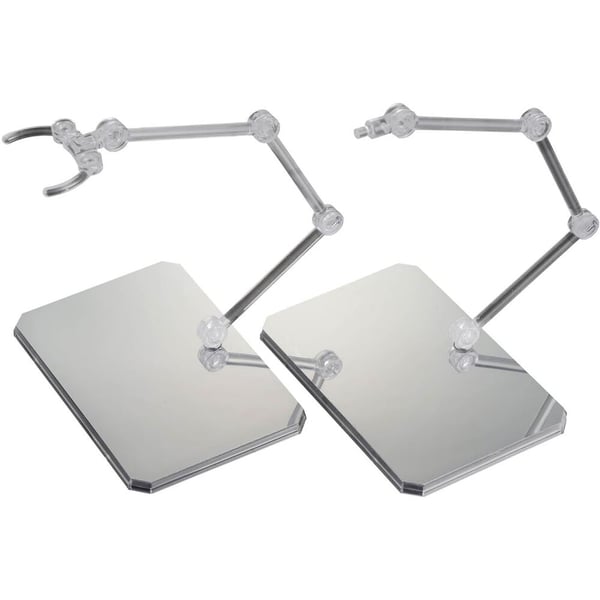 Display Stand Action Base 6 Clear with Mirror Stickers