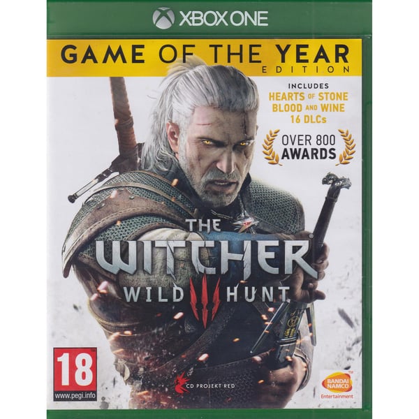The Witcher 3 Wild Hunt Game of the Year Edition Xbox One Swedish (Brukt)