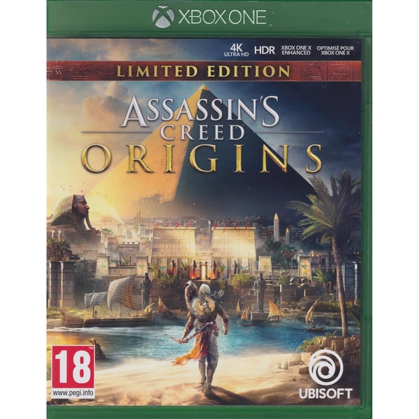 Assassins Creed Origins Limited Edition Xbox One (Brugt)