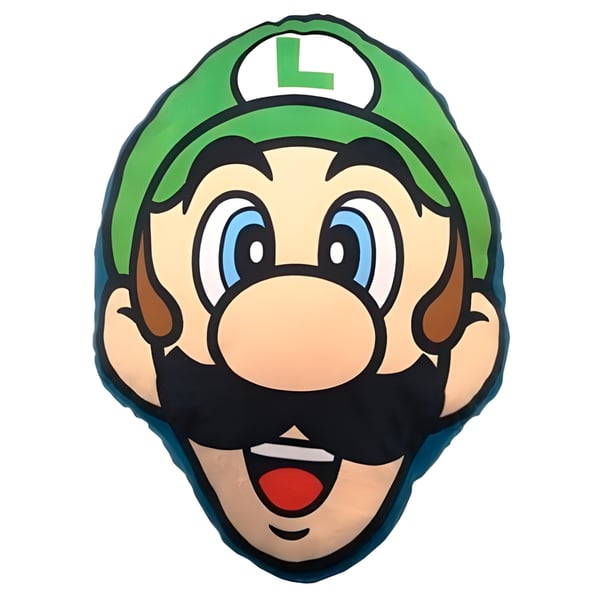 Super Mario Bros Luigi 3D cushion