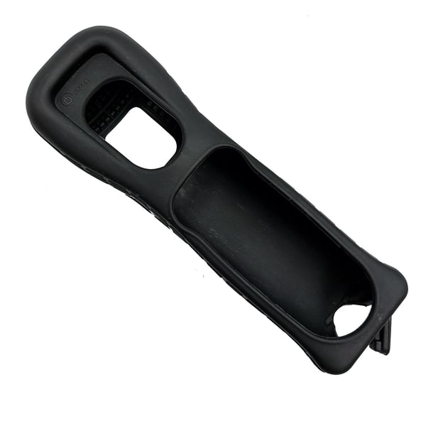 Kumisuoja Wiimote Alkuperäinen Musta Nintendo Wii (Käytetty)