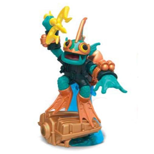 Deep Dive Gill Grunt Reef Skylanders SuperChargers (Brukt)