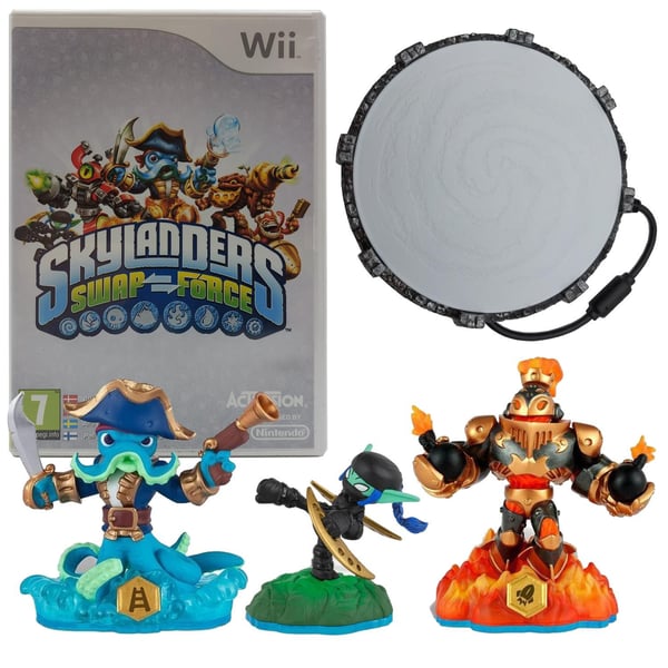 Skylanders Swap Force Starter Pack Nintendo Wii (Brukt)