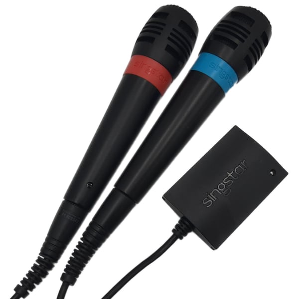 Singstar Mikrofoner Playstation (Begagnad)