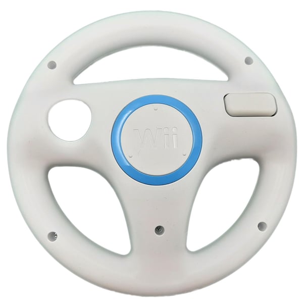 Wii Wheel Original Hvit Nintendo Wii (Brukt)