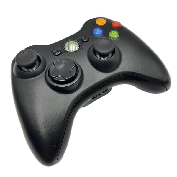 Käsiohjain Alkuperäinen Musta Xbox 360 (Käytetty)