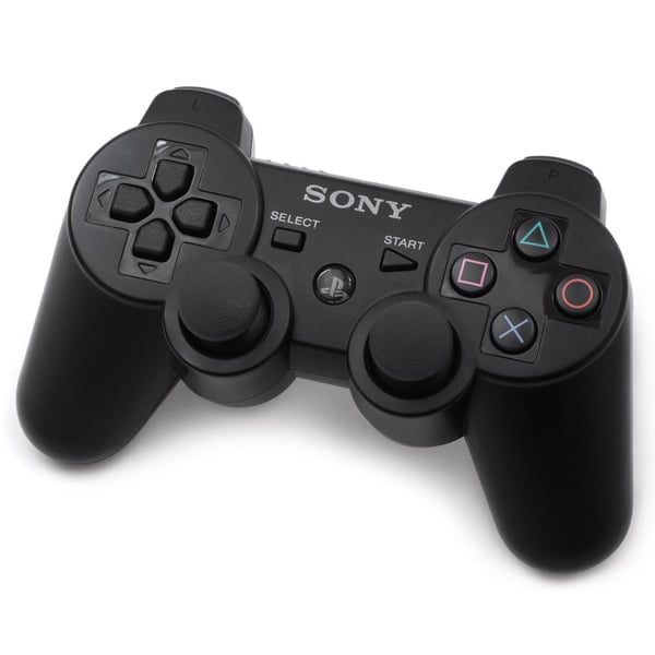 Handkontroll Original Svart Playstation 3 PS3 (Begagnad)