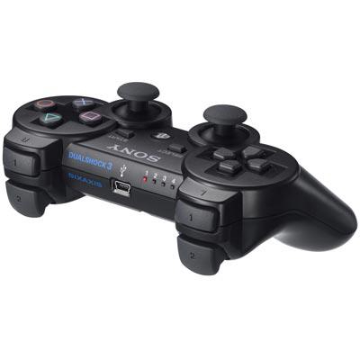 Handkontroll Original Svart Playstation 3 PS3 (Begagnad)