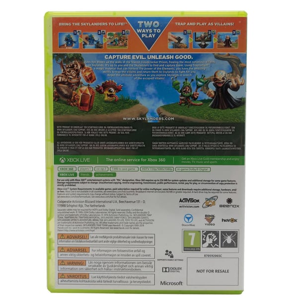 Skylanders Trap Team Starter Pack Xbox 360 (Brugt)