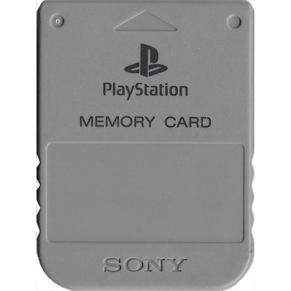 Minnekort 1MB Original Grey Playstation 1 (Brukt)