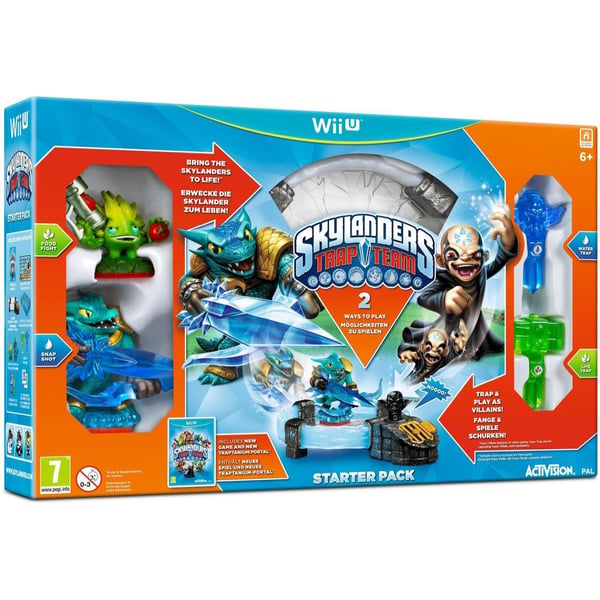 Skylanders Trap Team Starter Pack Wii U (Brukt)
