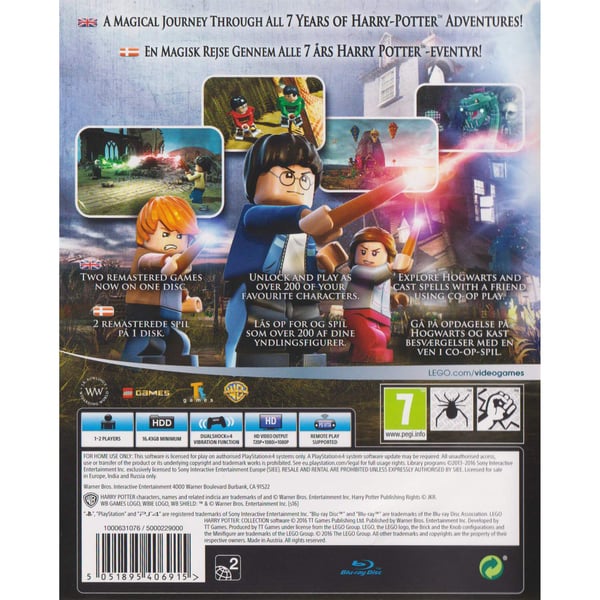 Lego Harry Potter Collection Playstation 4 PS4
