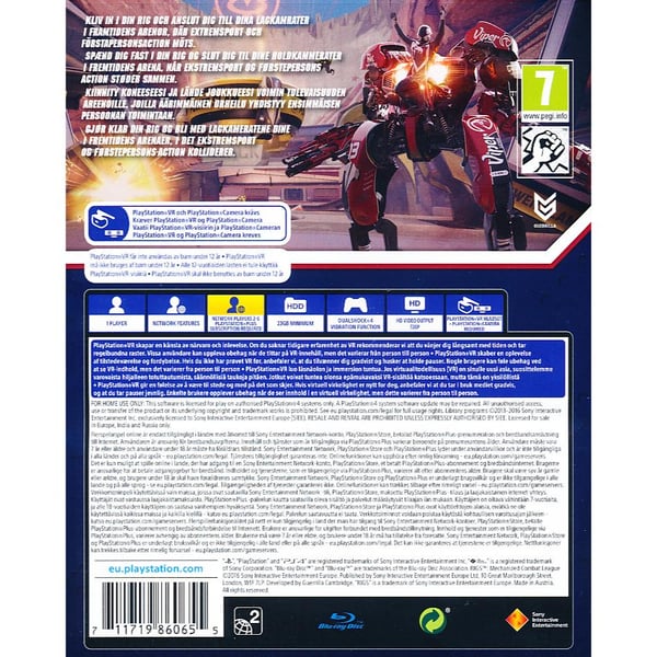 RIGS Mechanized Combat League Playstation 4 PS4