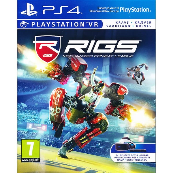 RIGS Mechanized Combat League Playstation 4 PS4