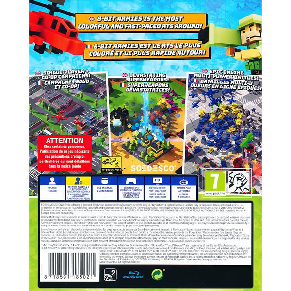 8-Bit Armies Playstation 4 PS4