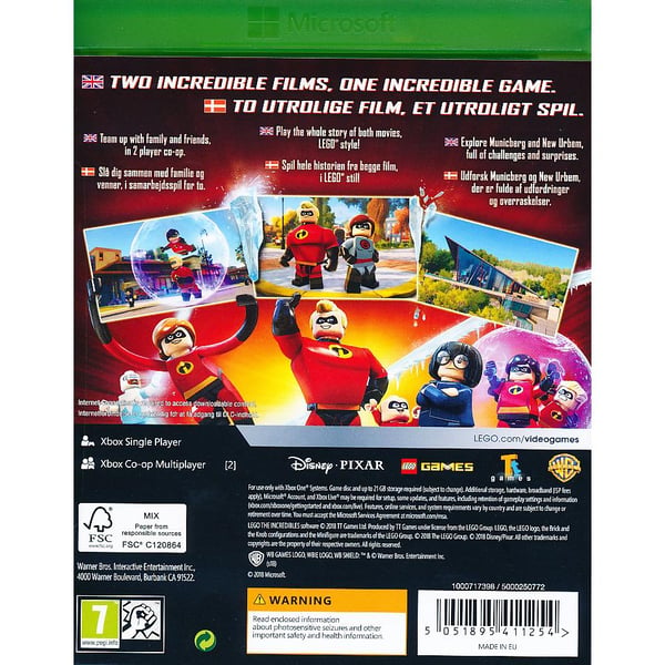 Lego The Incredibles Xbox One