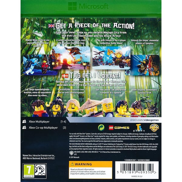 Lego Ninjago Movie Game Xbox One