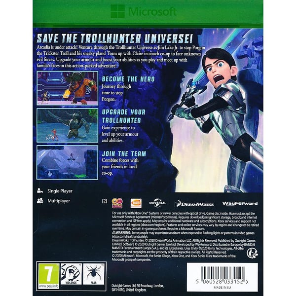 Trollhunters Defenders of Arcadia Xbox One Xbox Series X