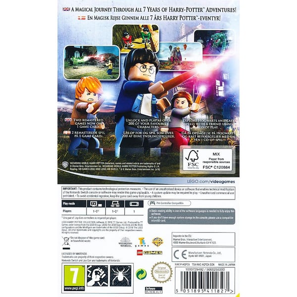 Lego Harry Potter Collection Nintendo Switch