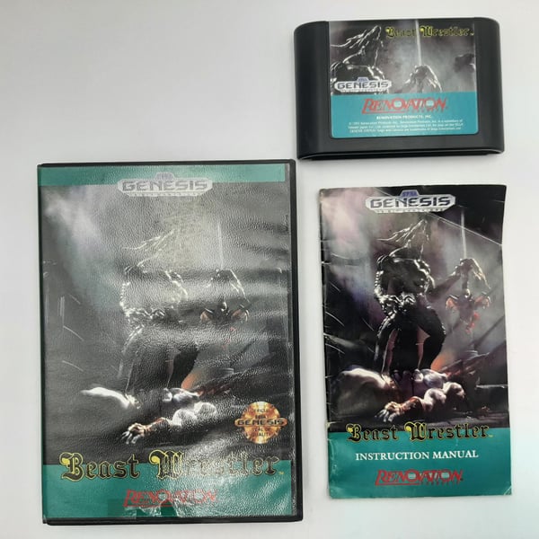 Beast Wrestler Sega Genesis (käytetty)