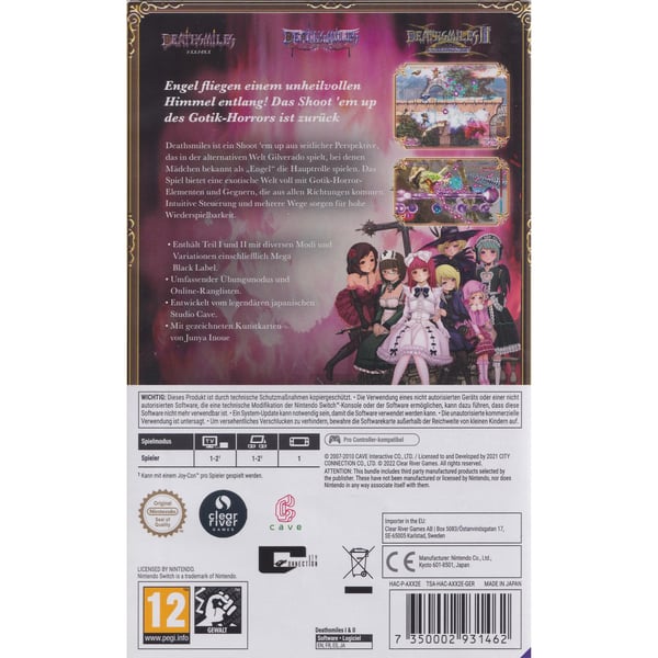 Deathsmiles I & II USK Nintendo Switch