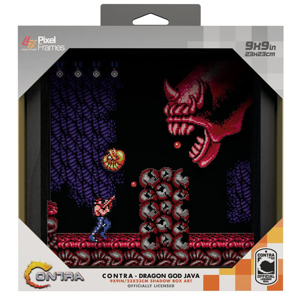 Pixel Frames Contra Dragon God Java | CDON