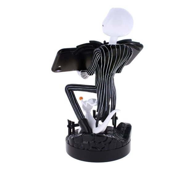 Disney Nightmare Before Christmas Jack Skellington figure clamping bracket Cable guy 21cm