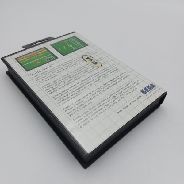 World Soccer Sega Master System (Brukt)