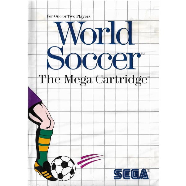 World Soccer Sega Master System (Käytetty)