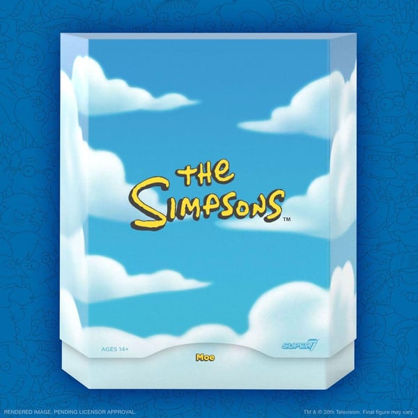 The Simpsons Ultimates Action Figure Moe 18 cm