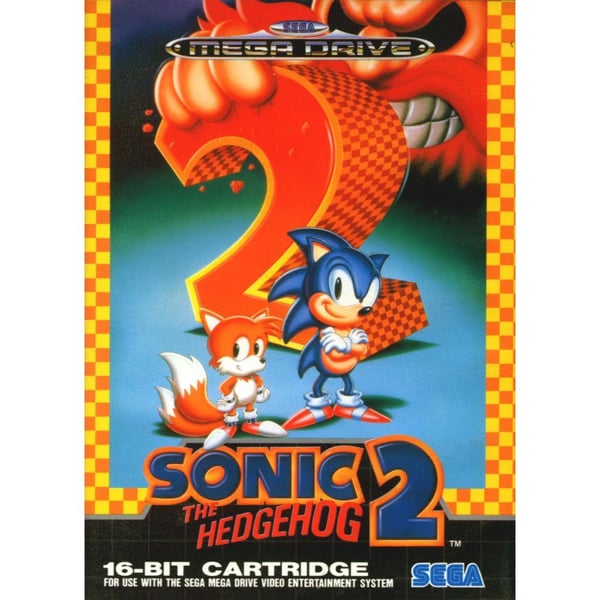 Sonic The Hedgehog 2 Sega Mega Drive (käytetty)