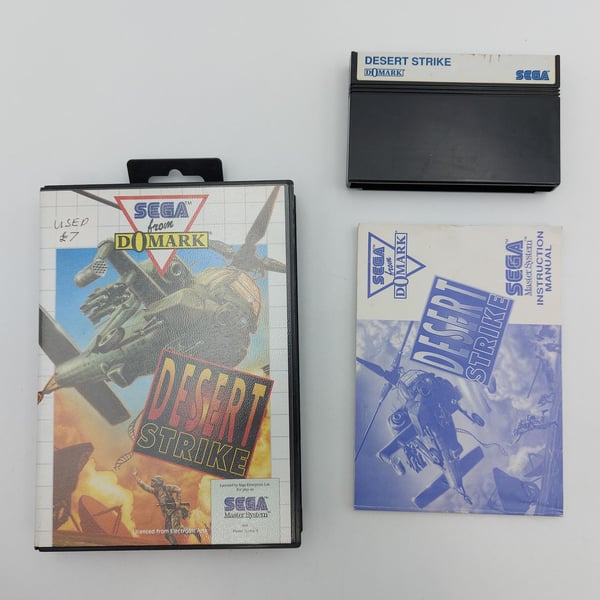 Desert Strike Sega Master System (Brugt)