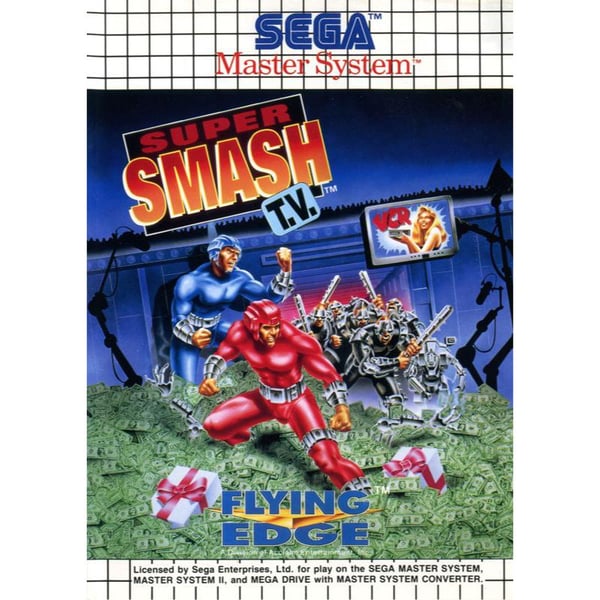 Super Smash TV Sega Master System (Brugt)