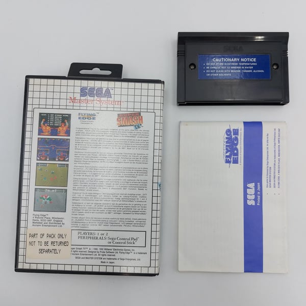 Super Smash TV Sega Master System (Käytetty)