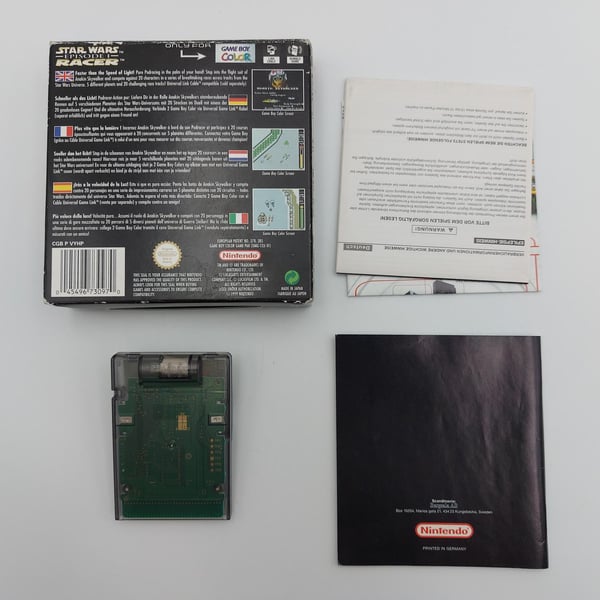 Star Wars Episode I Racer Gameboy Color (Brukt)