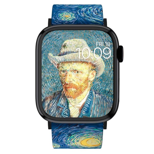 Van Gogh Starry Night Smartwatch strap + face designs