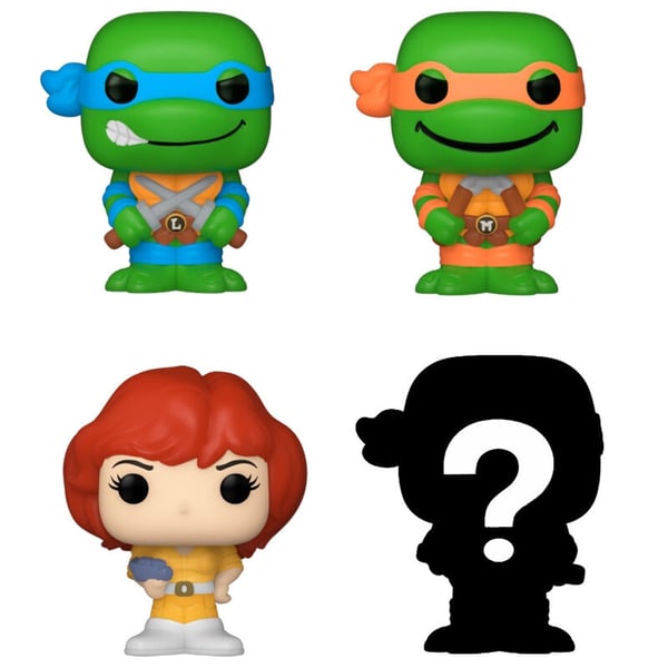 Blister 4 figures Bitty POP Teenage Mutant Ninja Turtles Leonardo