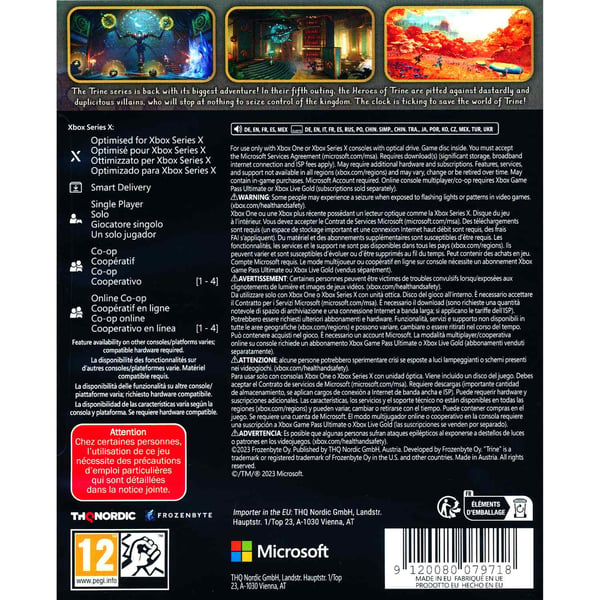 Trine 5 A Clockwork Conspiracy Xbox Series X Xbox One