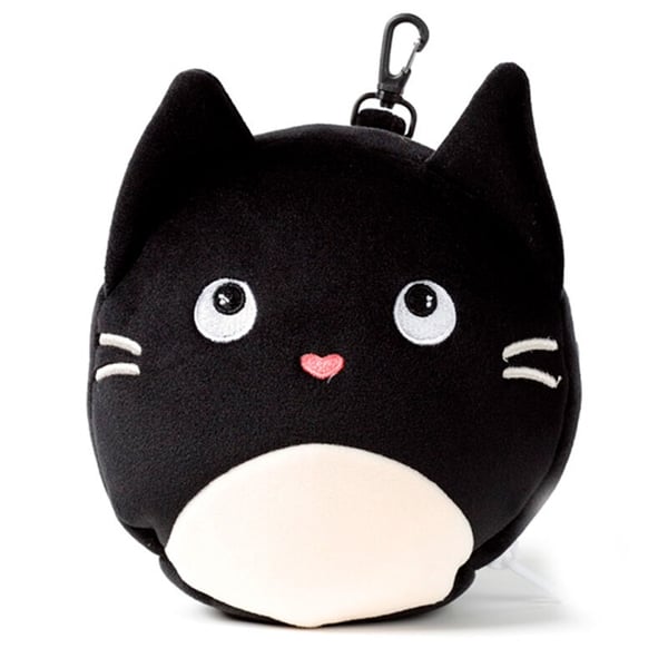 Relaxeazzz Fine feline cat travel pillow eye mask