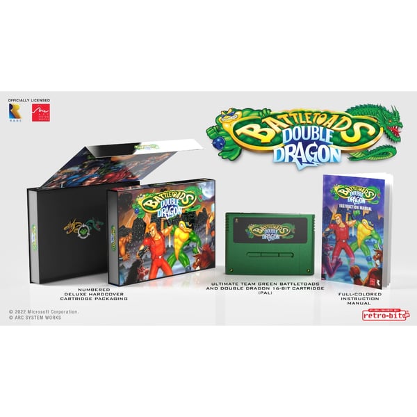 Battletoads & Double Dragon Super Nintendo SNES